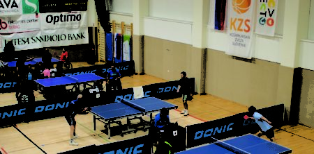 V Novem mestu za naslove državnih prvakov v namiznem tenisu za športnike invalide