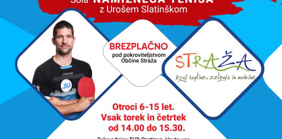 Namizni tenis v STRAŽI