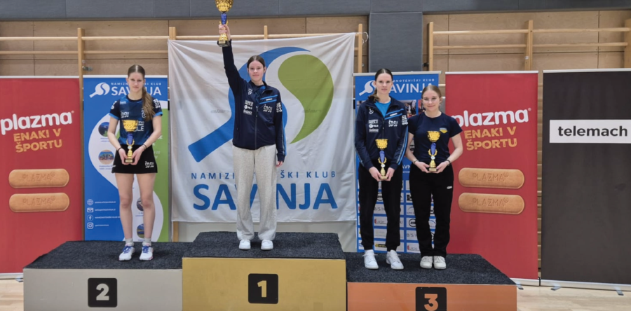 Dva državna naslova in štiri medalje za ŠD SU na mladinskem DP