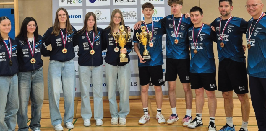 Vrhunski zaključek slovenske namiznoteniške lige 2024/2025