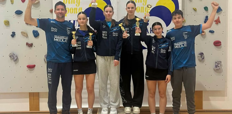 Dva naslova državnih prvakov in tri bronaste medalje za ŠD SU